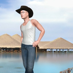 3Dsex game playing AChat community member heterosexual erotomanic boy Kratos2342, 