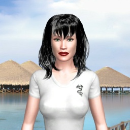 3D sex game community member heterosexual fiend girl Ayahaseltis, 