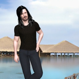 3Dsex game playing AChat community member heterosexual sexy boy Darkherald, 