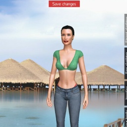 try virtual 3D sex with homosexual narcissist girl Halanat, 