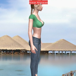 3Dsex game playing AChat community member bisexual nymphomaniac girl SpermDeposit, 