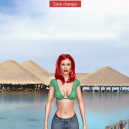 enjoy virtual sex games with mates like homosexual hot shemale Saramaya, 