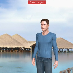 3Dsex game playing AChat community member heterosexual hot boy Adam_69, 