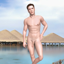free 3D sex game adventures with heterosexual hot boy MaxiGER, Germany, 