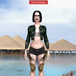 hot online porn game player bisexual brute girl LacyLoo, 