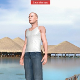 connect and play virtual 3D sex with heterosexual amatory boy Bezpalcownik, 