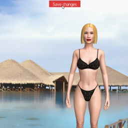 3D sex game community member heterosexual erotomanic girl Kriszta, 