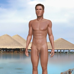 try virtual 3D sex with heterosexual amatory boy Akin, 