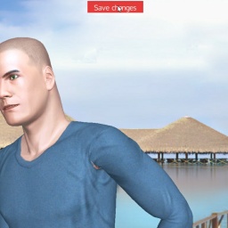3Dsex game playing AChat community member heterosexual virile boy Bad4ss, 