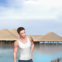 enjoy virtual sex games with mates like bisexual eroticism boy James55, 