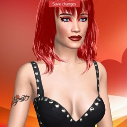 see bisexual sodomist shemale LilyLovely,  while playing porn game online