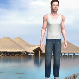connect and play virtual 3D sex with heterosexual voluptuous boy Exviz, 