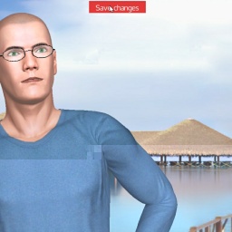 3D sex game community member heterosexual emotional boy Hornylonda, 