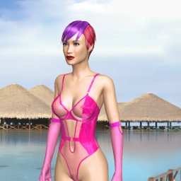 hot bisexual narcissist shemale Saralip, usa,  enjoys online 3Dsex