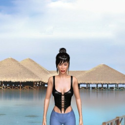 free 3D sex game adventures with heterosexual brute girl Rachel666, 