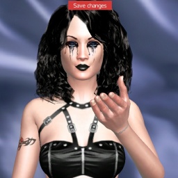 sexgame online MMO playing with adult member bisexual virile girl Goth_fr_pute, Buy me for fuck, i am your little slave bitche french goth