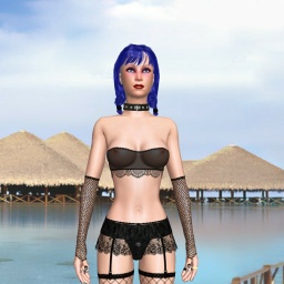 see  hot girl Emo0girl,  while playing porn game online