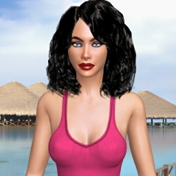 3Dsex game playing AChat community member heterosexual lush girl NancyQ, 