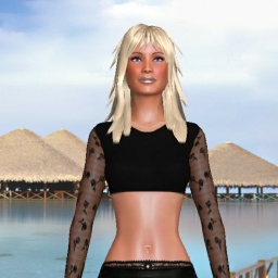 sexgame online MMO playing with adult member  sentimental shemale Milana7, 