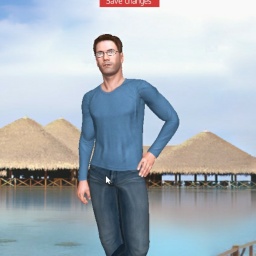 free 3D sex game adventures with heterosexual hot boy Poeishon, Colombia, 
