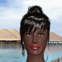 hot online porn game player heterosexual voluble girl Inayah, franco-senegalaise, 