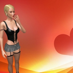 connect and play virtual 3D sex with bisexual pervert shemale XxSade042xx, 