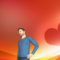 3Dsex game playing AChat community member heterosexual emotional boy Wolfyyy, 