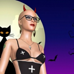 Online sex games player Madlenasex in 3D Sex World