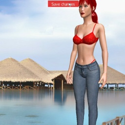 3Dsex game playing AChat community member  hot girl LoppaI, 