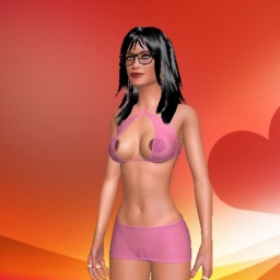 connect and play virtual 3D sex with bisexual pervert shemale Woosar, Nice shecock, 