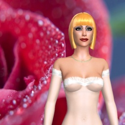 Online sex games player Kristinka in 3D Sex World