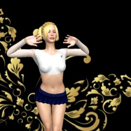 Ellymay plays 3d sex games with AChat