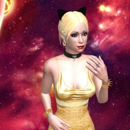 Online sex games player Rosannelove in 3D Sex World