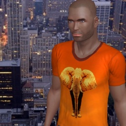 Free virtual sex games fan Hardboner in AChat 3D Adult World