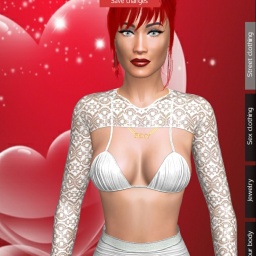 free 3D sex game adventures with heterosexual pleasant girl Vaginella, sweetland , house of chez claude -plesuring girl...