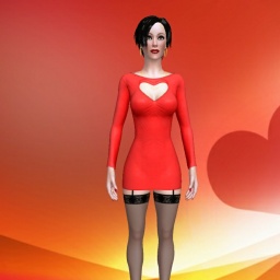 3Dsex game playing AChat community member bisexual erotomanic girl Taube22, Poland, 