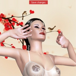 multiplayer virtual sex game player bisexual hot girl Pauline, 250a to play