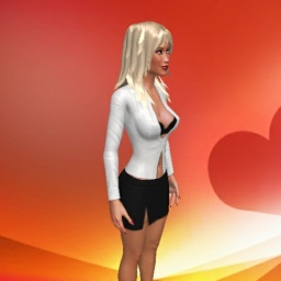 3Dsex game playing AChat community member heterosexual loving girl Annasia, Naughty, 