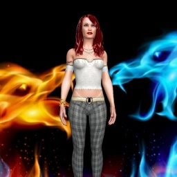 free cybersex experience with bisexual erotomanic shemale Annalena33, 