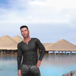 Online sex games player Passionheat in 3D Sex World