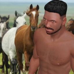Online sex games player Hukk in 3D Sex World