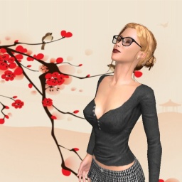 partner heterosexual sentimental girl Svetanog, love and sex for adult online game playing