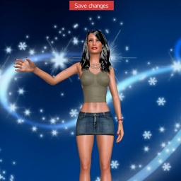 free 3D sex game adventures with heterosexual sensitive girl Sarah_Coyote, Barbie Land, 34 c cup slim figure height 56 high heels.