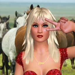 Online sex games player Hope4U in 3D Sex World