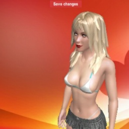 free 3D sex game adventures with heterosexual lustful girl SexyPam, USA, sexy white girl, in love with black men. 