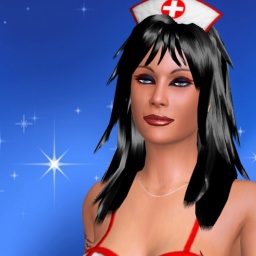 3Dsex game playing AChat community member bisexual fiend girl Hotchick007, No reply = afk, not understand what people want or chat about on here