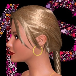 see heterosexual amorous girl Sveva, Rose Garden, Italy,  while playing porn game online