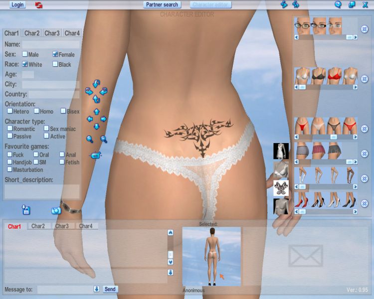 Funny Adult Game AChat Sample 3