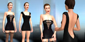 We've just added to AChat's content: Sexy black dresses -  From Marilyn's Fashion