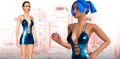 Last 3Dsex update: Sexy blue dress - From Marilyn's Fashion Designs